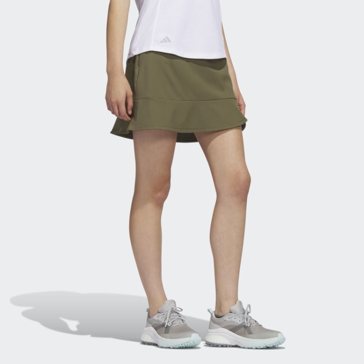 Skort Babados Verde-oliva Adidas
