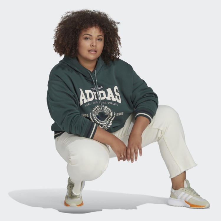 Moletom Verde Mineral Adidas Originals Class Of 72 (tamanho Grande) Quente