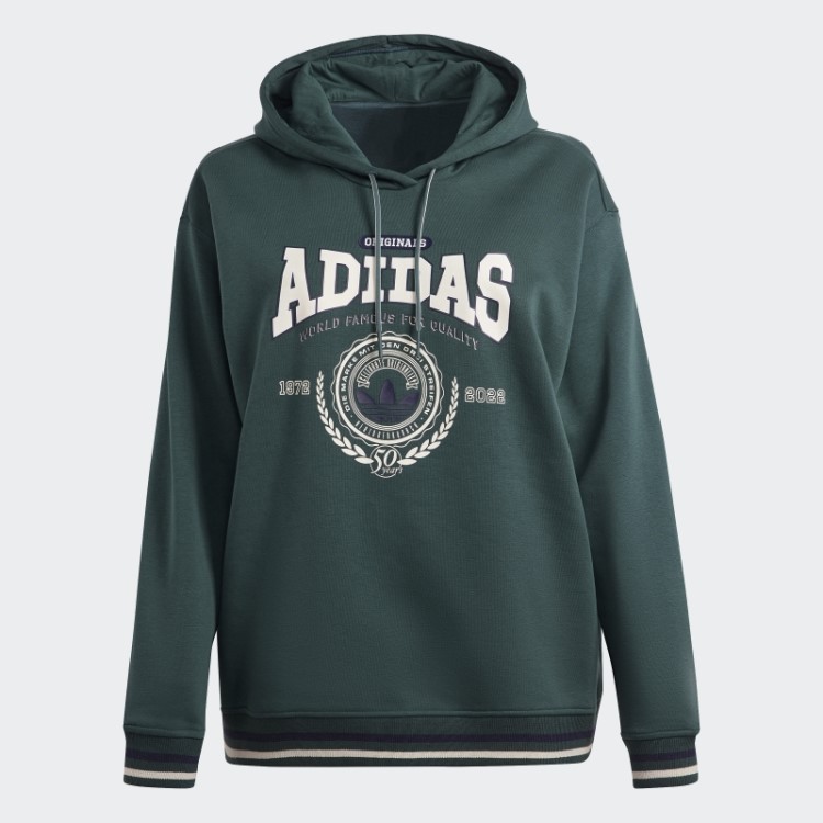Moletom Verde Mineral Adidas Originals Class Of 72 (tamanho Grande) Quente