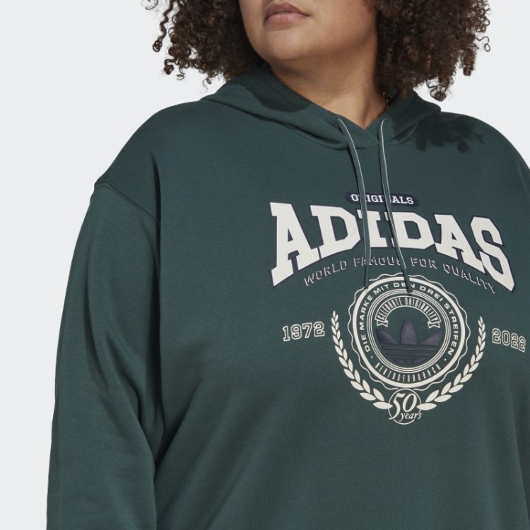 Moletom Verde Mineral Adidas Originals Class Of 72 (tamanho Grande) Quente