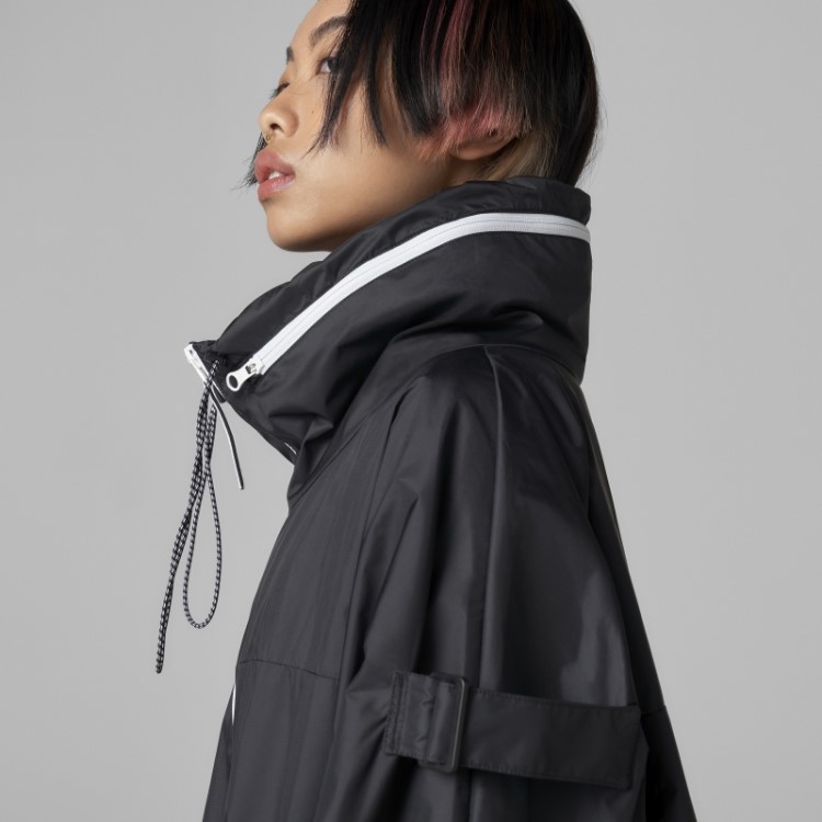Parka Preta Adidas By Stella Mccartney