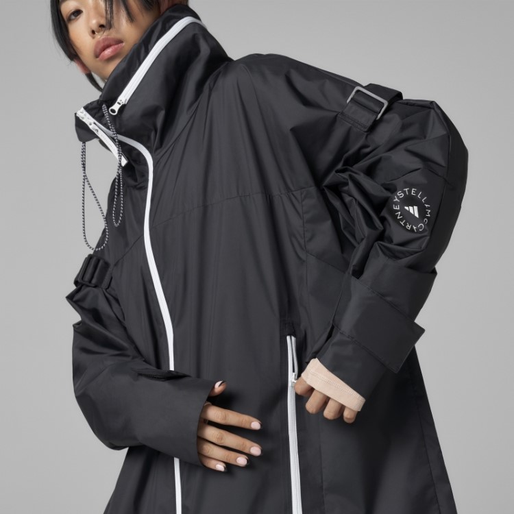 Parka Preta Adidas By Stella Mccartney
