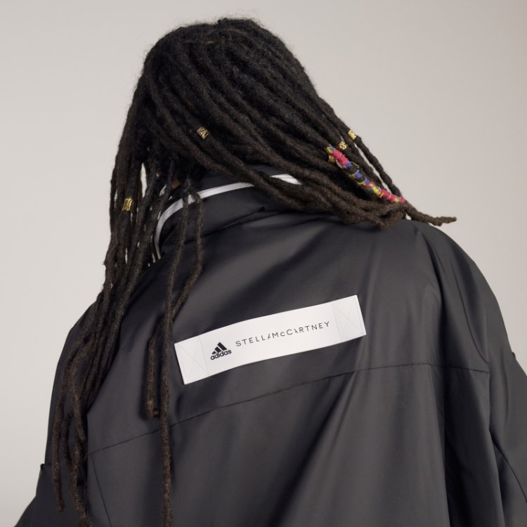 Parka Preta Adidas By Stella Mccartney