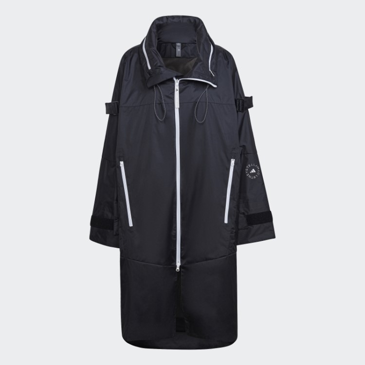 Parka Preta Adidas By Stella Mccartney
