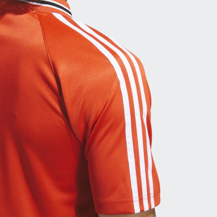 Camisa Vermelha Adidas Espinha De Peixe (sem Gênero)