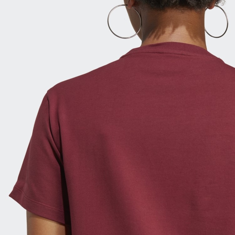 Camiseta Vermelha Adicolor Classics Com Trevo Adidas