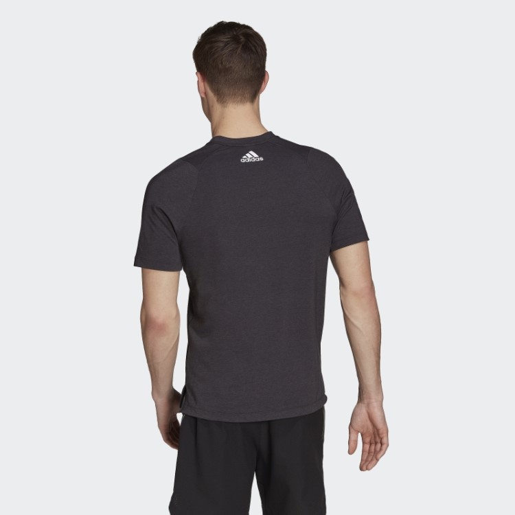 Adidas Train Icons Camiseta De Treino De 3 Barras Preta