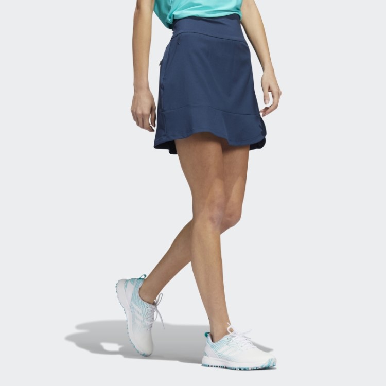 Saia Adidas Marinho Com Babados