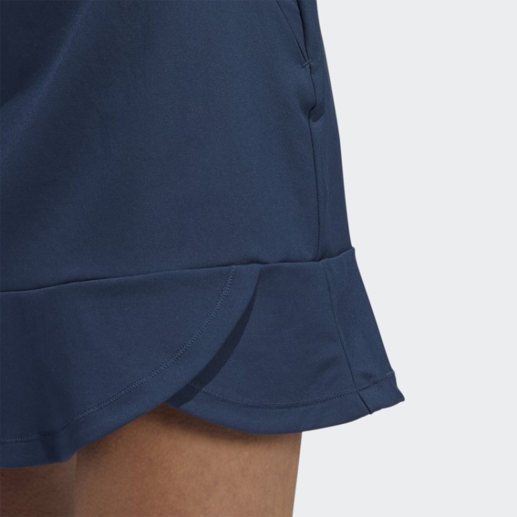 Saia Adidas Marinho Com Babados