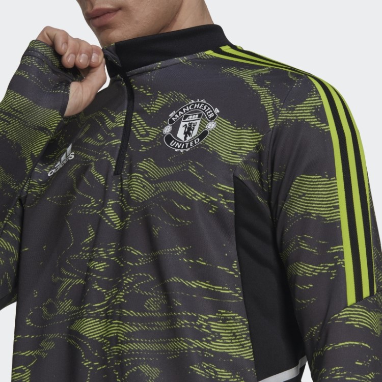 Adidas Manchester United Condivo 22 Training Top Slime