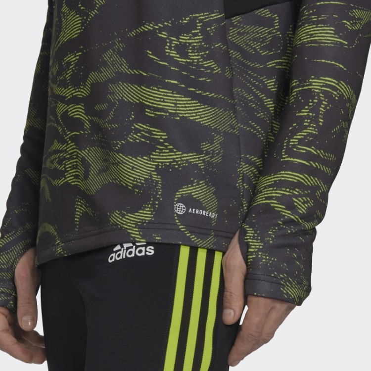 Adidas Manchester United Condivo 22 Training Top Slime