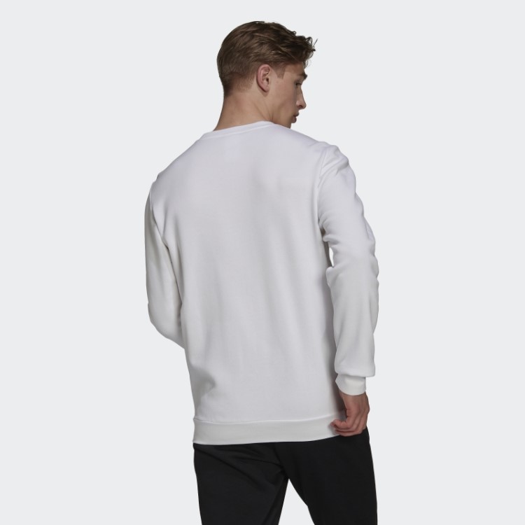 Moletom De Lã Essencial Branco Adidas