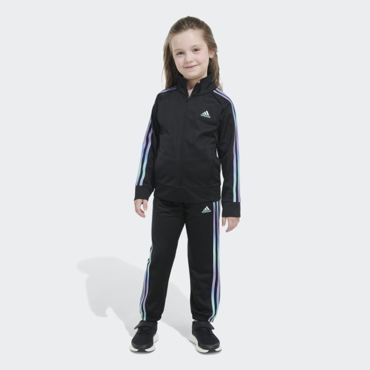 Conjunto De Tricô Preto Gradiente 3s Adidas