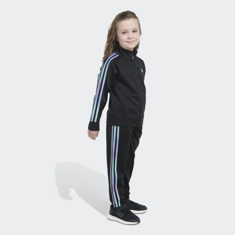 Conjunto De Tricô Preto Gradiente 3s Adidas