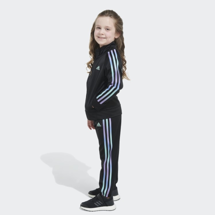 Conjunto De Tricô Preto Gradiente 3s Adidas