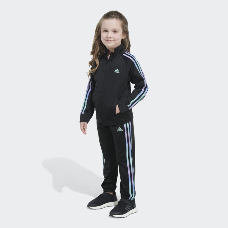Conjunto De Tricô Preto Gradiente 3s Adidas