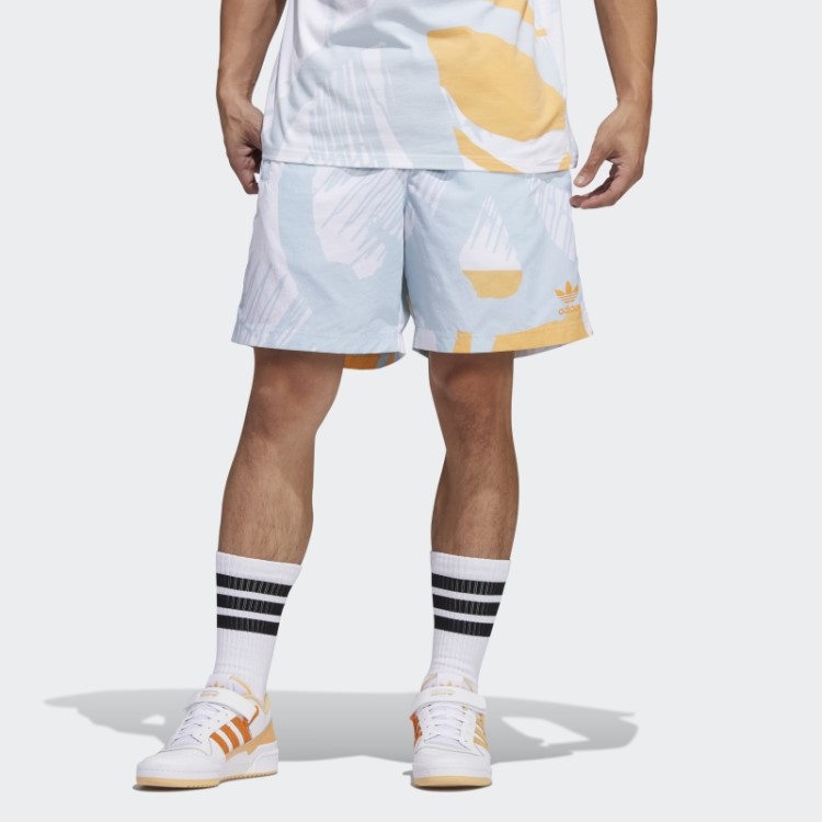 Adiplay Shorts Estampados Allover Sky Tint Adidas
