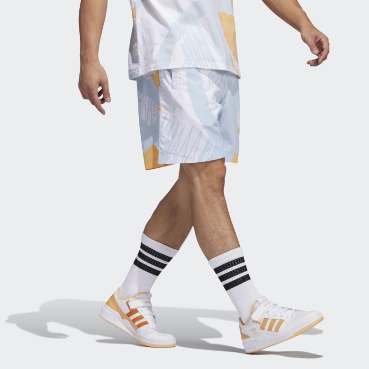 Adiplay Shorts Estampados Allover Sky Tint Adidas