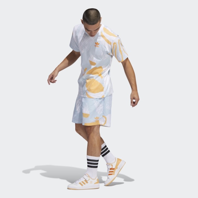 Adiplay Shorts Estampados Allover Sky Tint Adidas