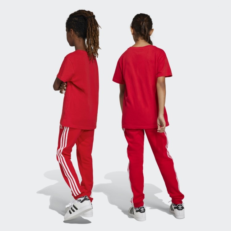 Calça 3 Listras Adidas Escarlate
