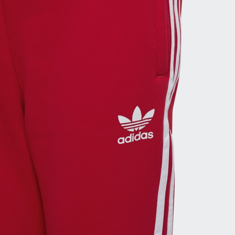 Calça 3 Listras Adidas Escarlate