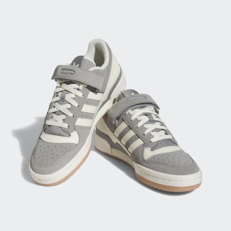 Sapato Baixo Forum Cinza Adidas