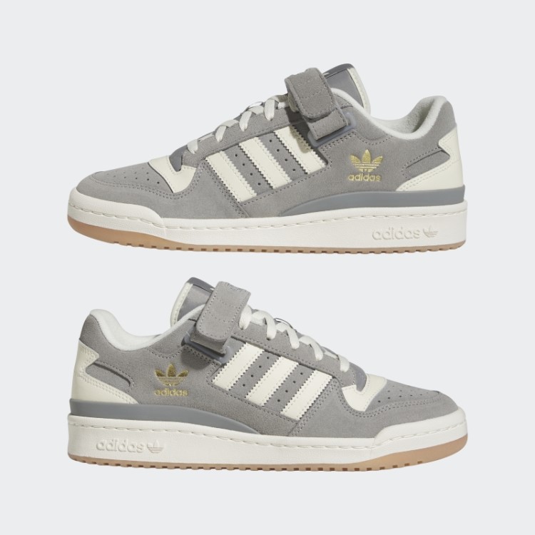Sapato Baixo Forum Cinza Adidas
