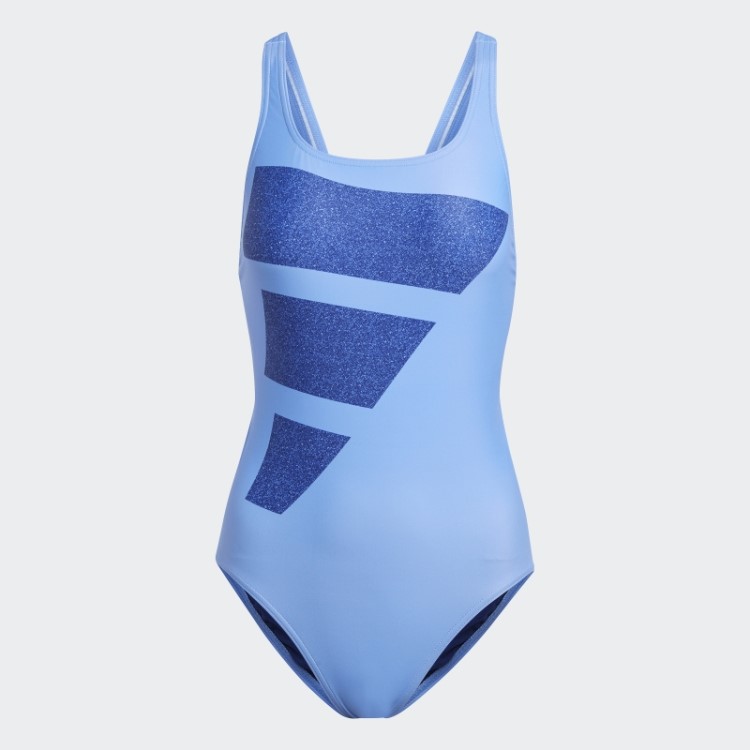 Adidas Maiô Gráfico Big Bars Azul