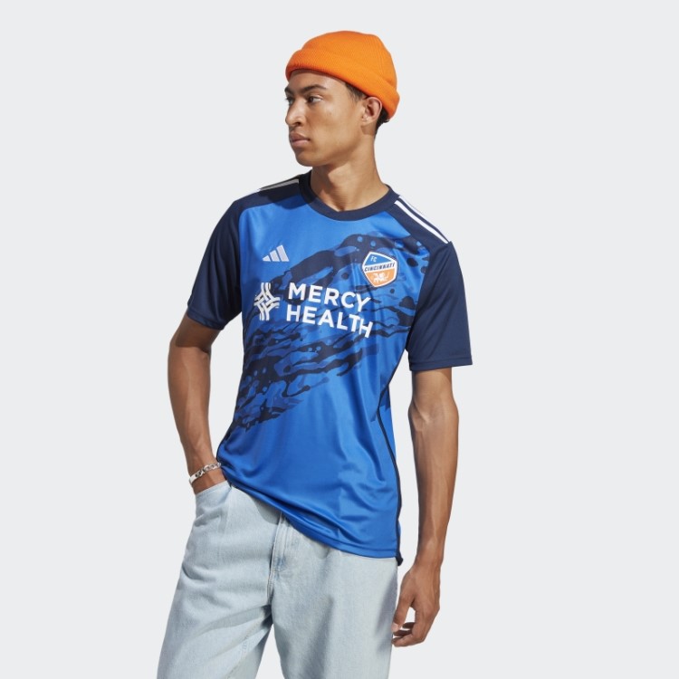 Camisa Adidas Blue FC Cincinnati 23/24 Home
