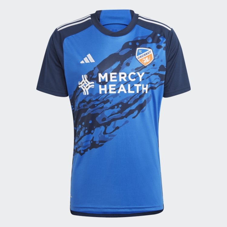 Camisa Adidas Blue FC Cincinnati 23/24 Home