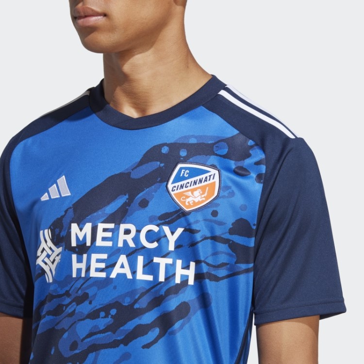 Camisa Adidas Blue FC Cincinnati 23/24 Home