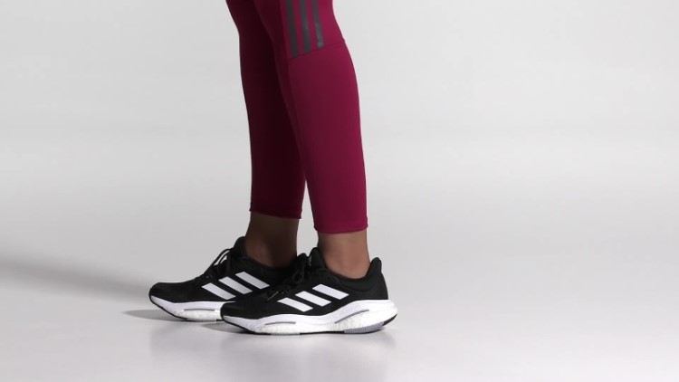 Tênis De Corrida Largo Adidas Preto Solar Glide 5