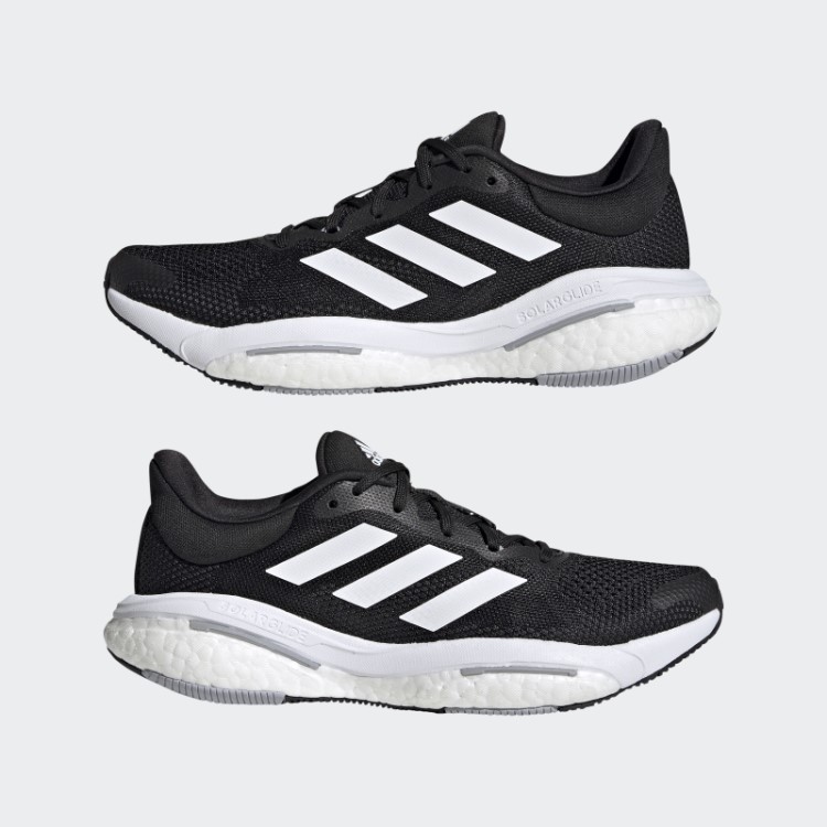 Tênis De Corrida Largo Adidas Preto Solar Glide 5