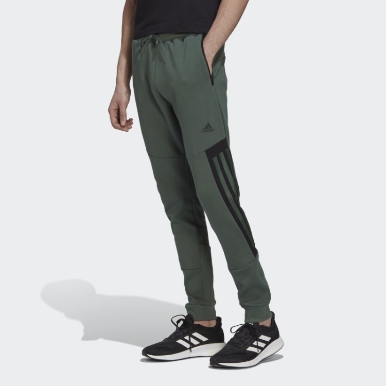 Future Icons Calça Com As Três Listras Green Oxid Adidas