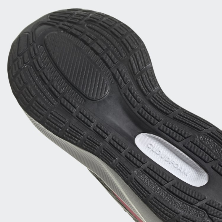 Tênis Esportivo Cinza Adidas Falcon 3 Com Cadarço