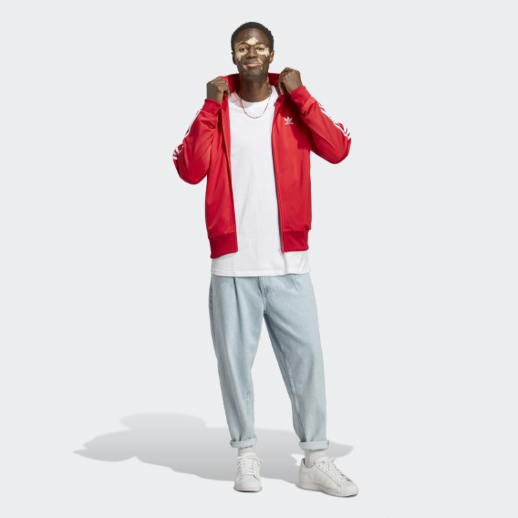 Top Vermelho Adidas Adicolor Classics Firebird