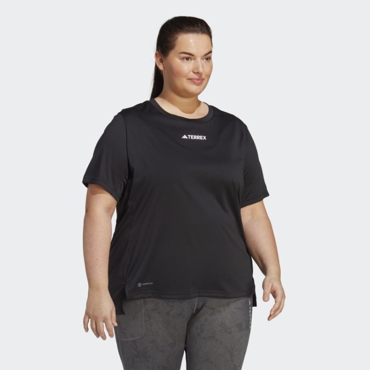 Terrex Multi Tee (tamanho Grande) Preto Adidas