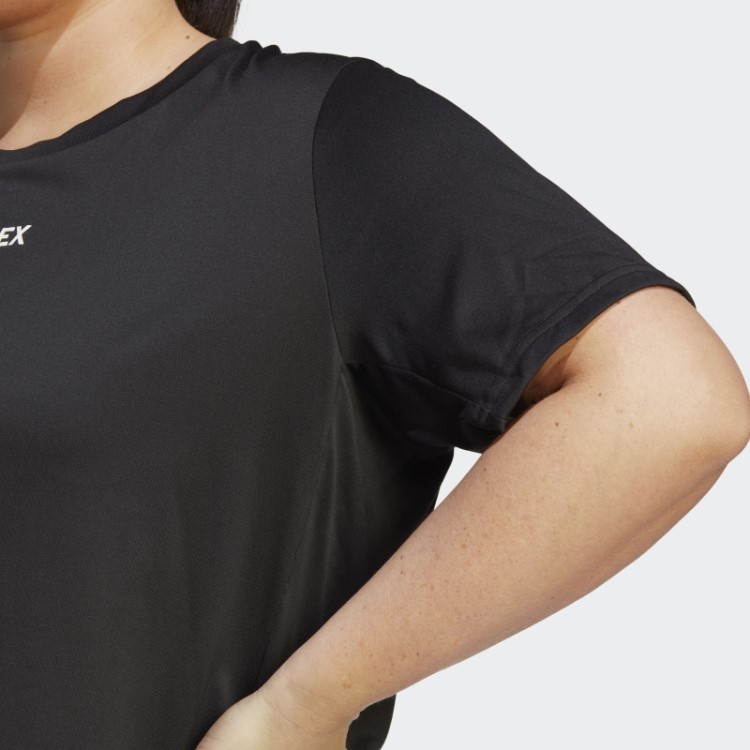 Terrex Multi Tee (tamanho Grande) Preto Adidas