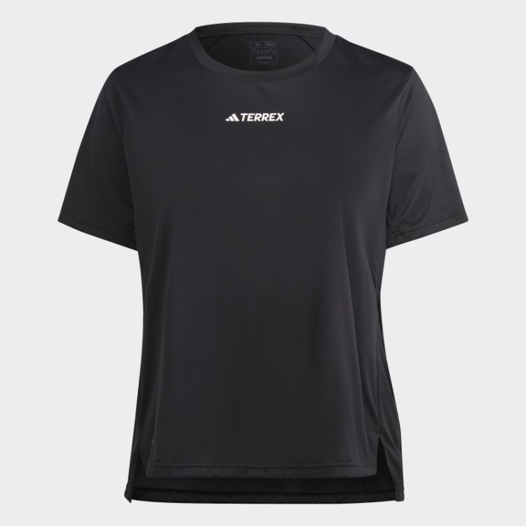 T-shirt Terrex Multi (tamanho Grande) Preto Adidas
