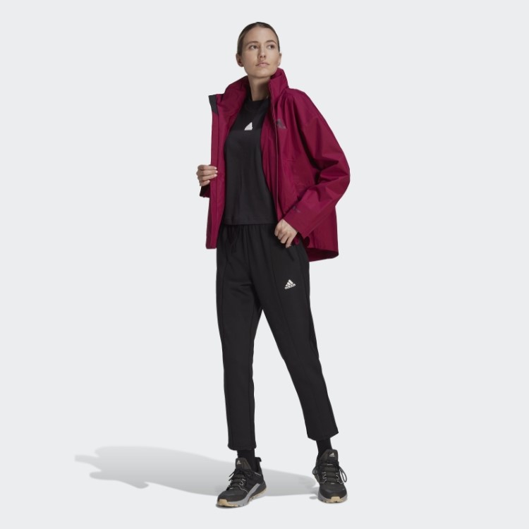 Casaco Terrex Traveer Rain.rdy Adidas Berry