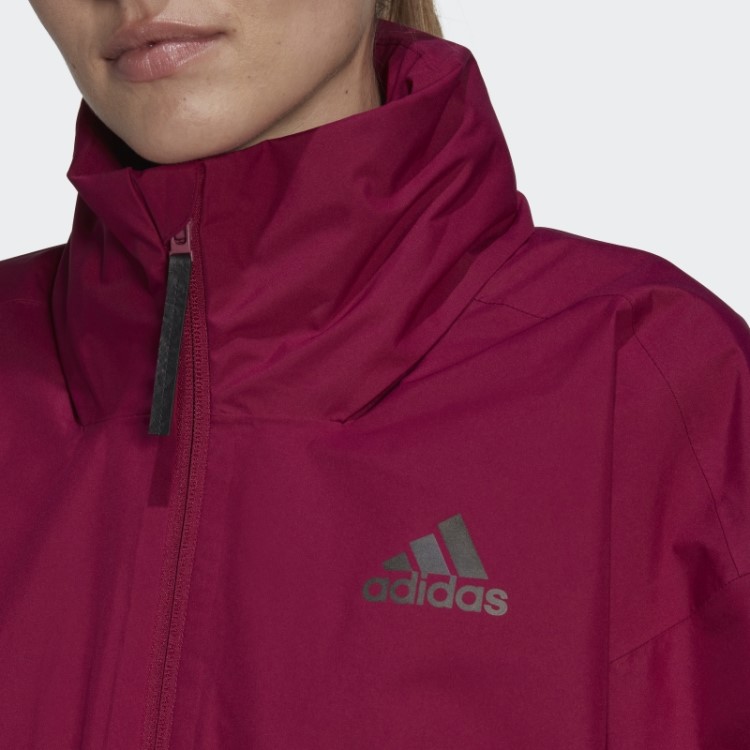 Casaco Terrex Traveer Rain.rdy Adidas Berry