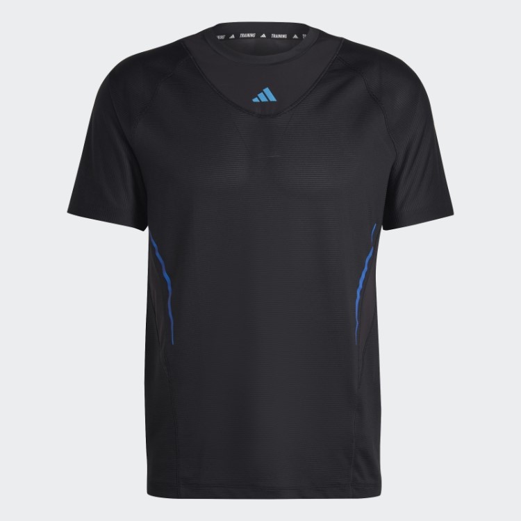 T-shirt De Treino Elevado Heat.rdy Hiit Preto Adidas