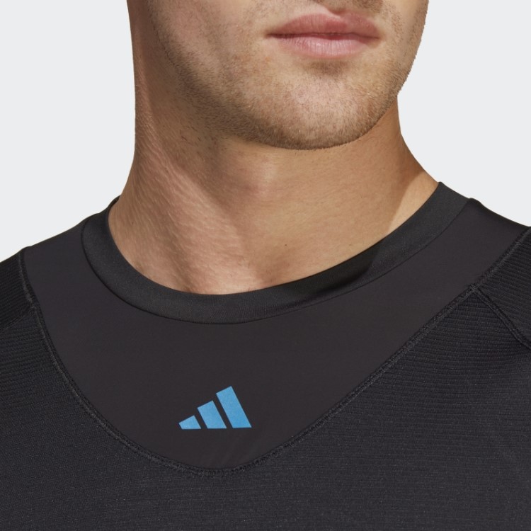 T-shirt De Treino Elevado Heat.rdy Hiit Preto Adidas