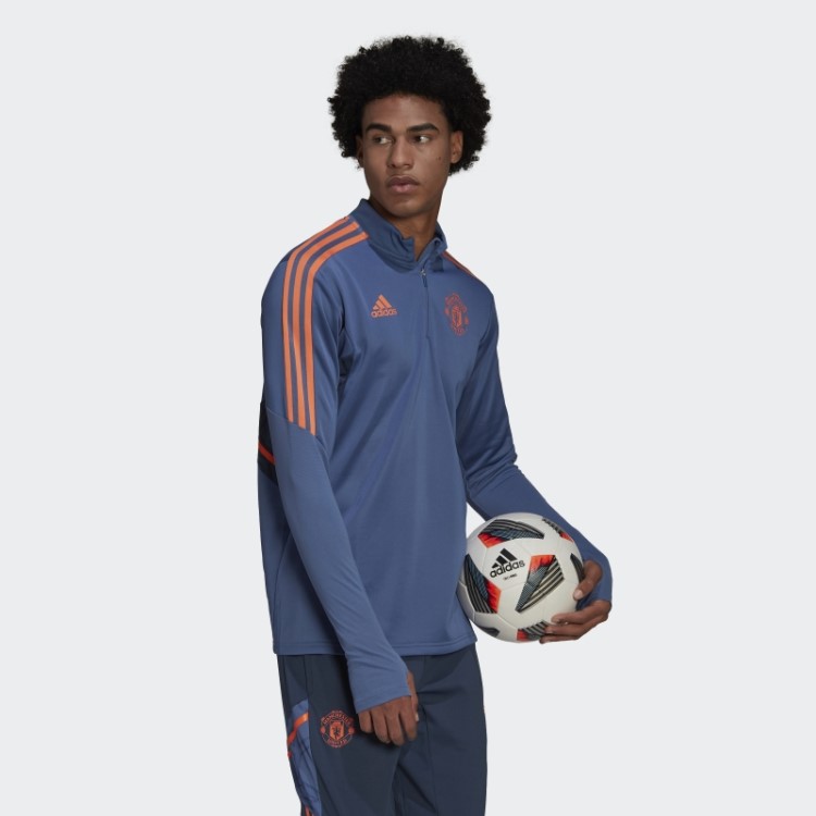 Top De Treino Manchester United Condivo 22 Azul Adidas