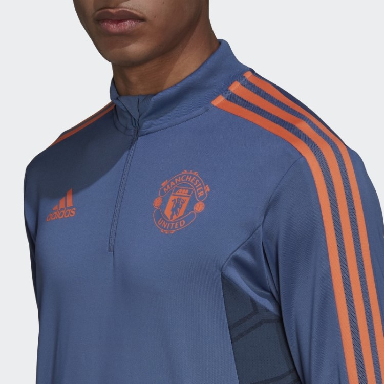Top De Treino Manchester United Condivo 22 Azul Adidas