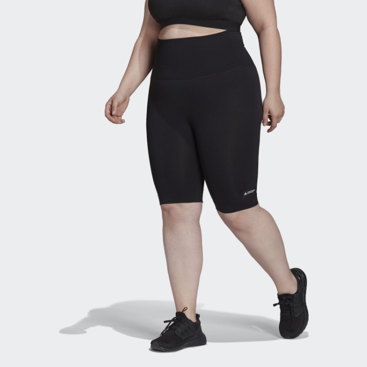 Meia-calça Biker Formotion Sculpt (tamanho Grande) Adidas Preto