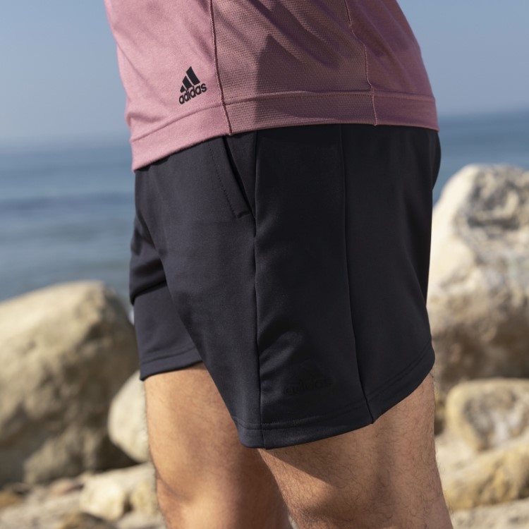 Bermuda Preta Para Yoga Adidas