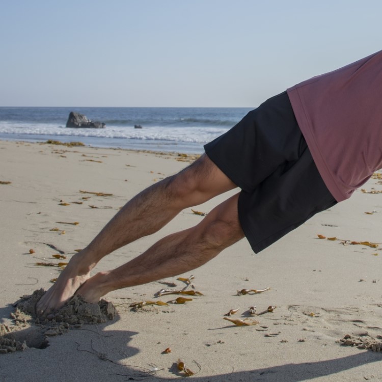 Bermuda Preta Para Yoga Adidas