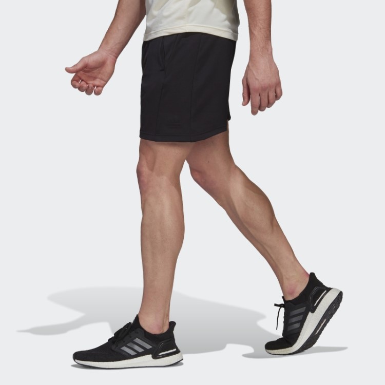 Bermuda Preta Para Yoga Adidas
