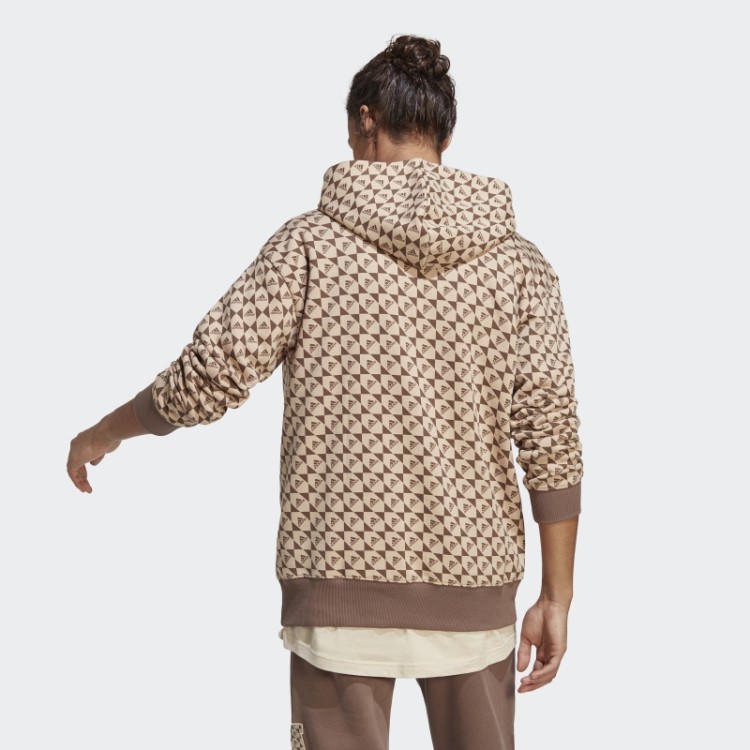Moletom Bege All Szn X Logomania Adidas